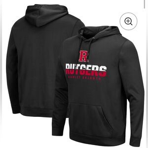 Rutgers Scarlet Knights Colosseum Lantern Pullover Hoodie - Black